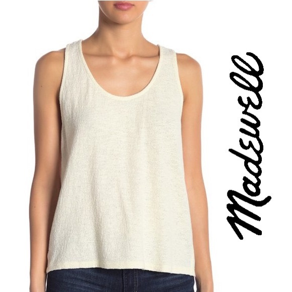 Madewell Tops - Madewell Women's Everly Twisted Racerback Tank, M